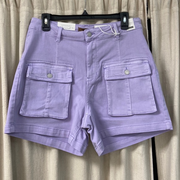 Judy Blue Pants - Judy Blue Cargo Shorts 150212